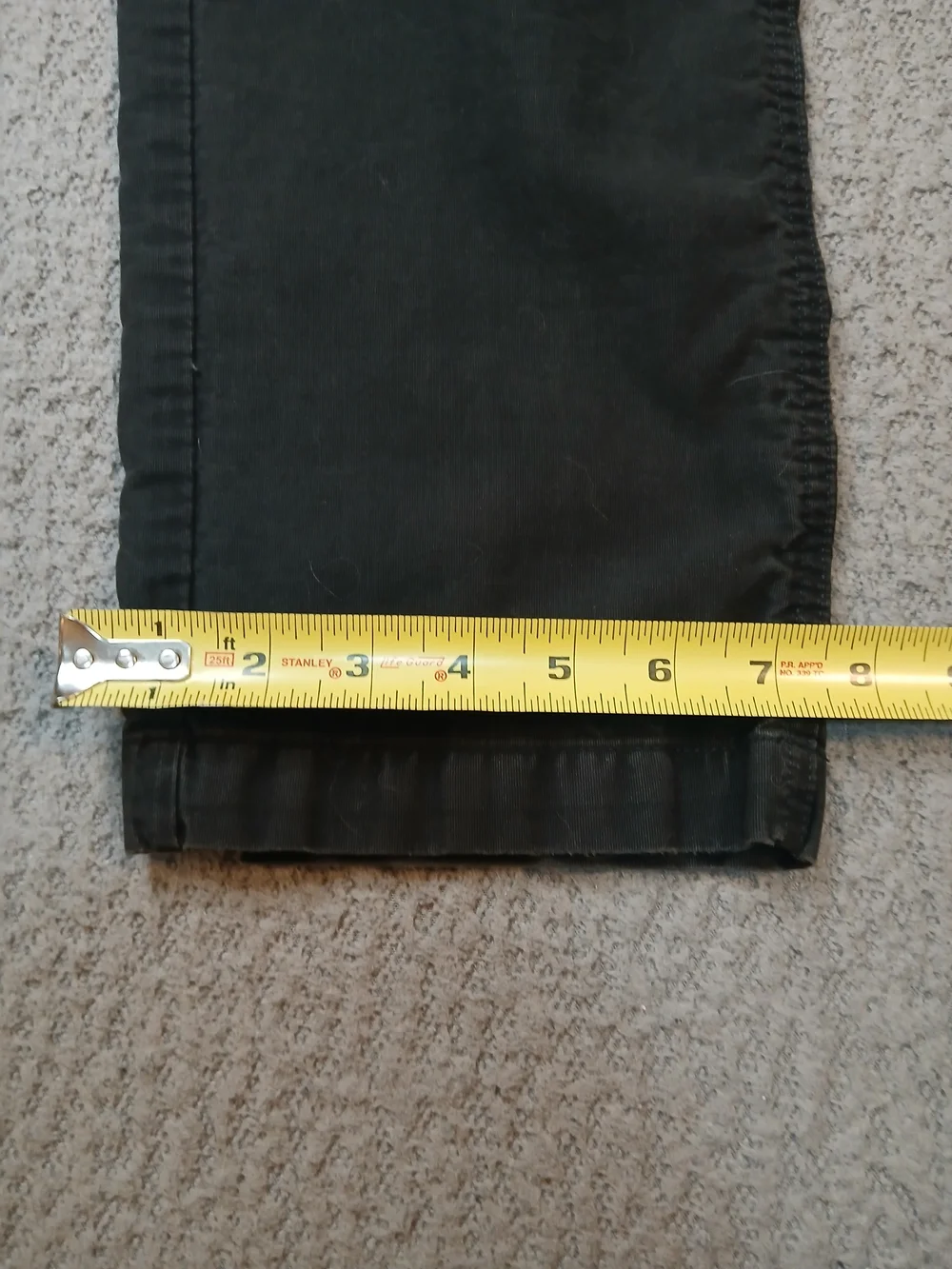 Calvin Klein Mens Jeans Chino 31×32 Black Straight